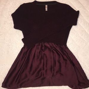 Long Sleeve Peplum Sweater